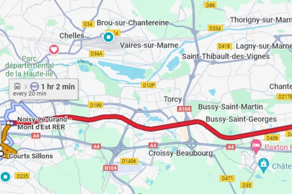 Charme & Confort T2 Lumineux Entre Paris And Disney Villiers-sur-Marne Eksteriør bilde